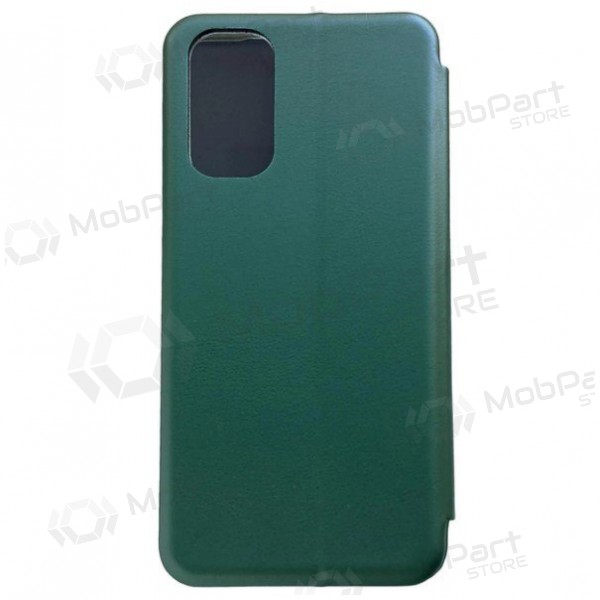 Samsung S906 Galaxy S22 Plus 5G ümbris -Book Elegance- (tume roheline)