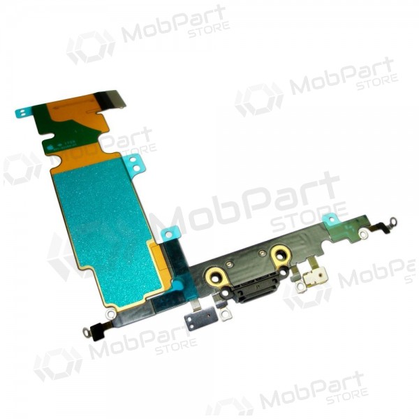 Apple iPhone 8 Plus laadimispesa ja mikrofoni liides (laadimisliides) (must)