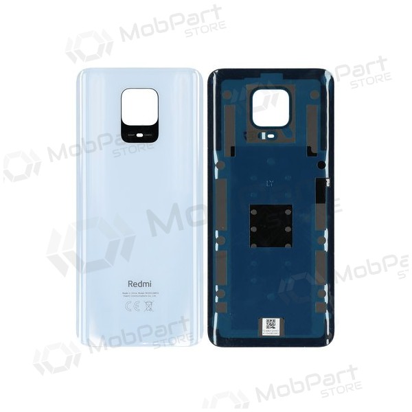 Xiaomi Redmi Note 9S / Note 9 Pro patareipesade kaas (tagakaas) valged (Glacier White)