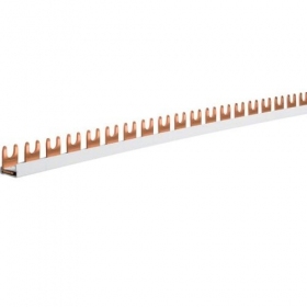 Izoliuotakoos jungimo šyna Hager KDN163B (1P, 57 mod., 10mm)