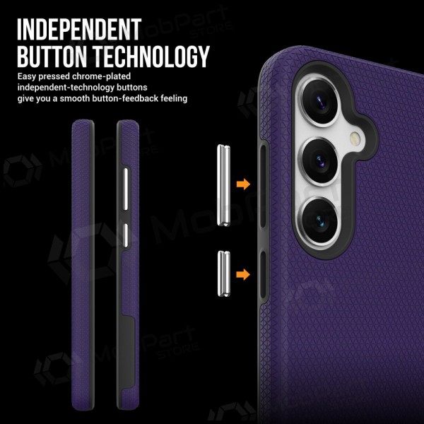 Ümbris Perfectionists Triangle Case Samsung A266 A26 5G lilla Ümbris Perfectionists Triangle Case Samsung A266 A26 5G lilla