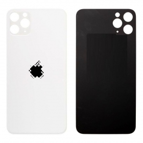 Apple iPhone 11 Pro patareipesade kaas (tagakaas) (hõbedased) (bigger hole for camera)