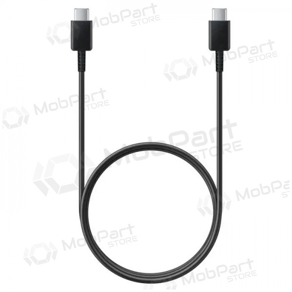 USB kaabel originaalne Samsung EP-DA705 Type-C-Type-C 1.0m pakendis mustad