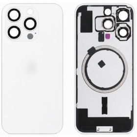 Apple iPhone 16 Pro tagakaas (valge) (Premium)