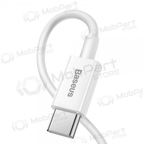 Kaabel Baseus Superior Type-C - Lightning PD 20W 0.25m (valged) CATLYS-02
