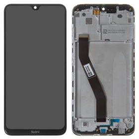 Xiaomi Redmi 8 / 8A ekraan (mustad) (koos raamiga) (originaalne)