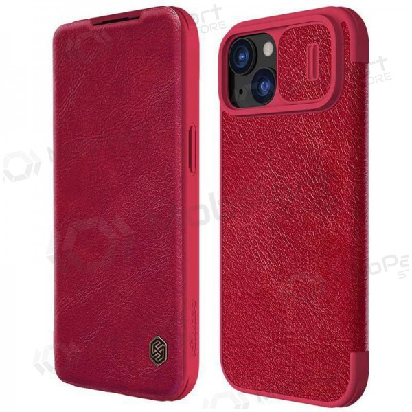 Apple iPhone 14 ümbris - Nillkin Leather (punane)