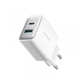 Laadija Joyroom JR-TCF15 USB-C/USB-A 30W valged