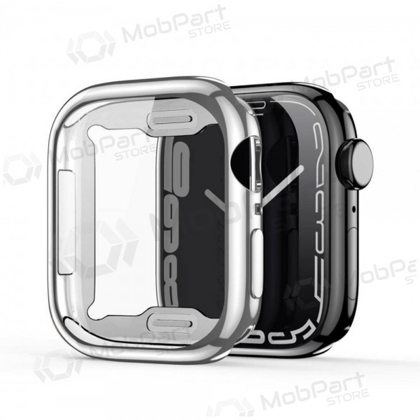 Apple Watch 49mm LCD kaitseklaas / ümbris - Dux Ducis Samo (hõbedane)