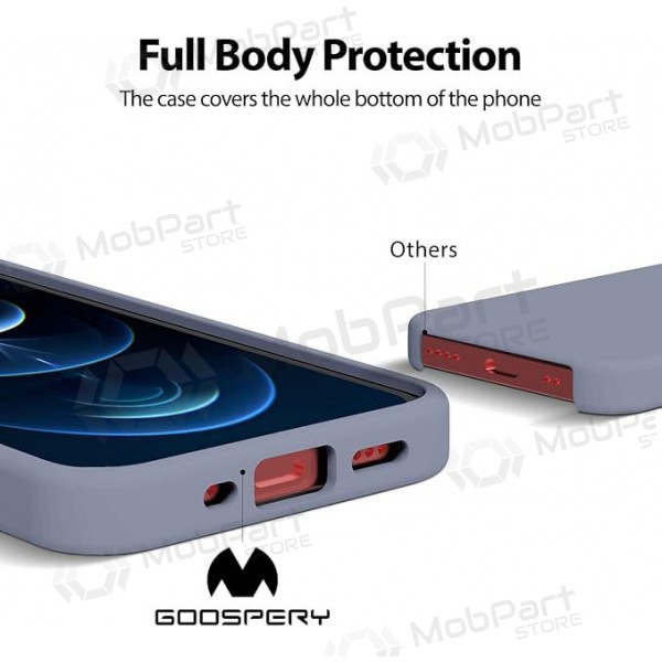 Apple iPhone 11 Pro Max ümbris Mercury -Silicone Case- (lavendlihall)
