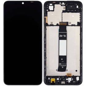 Xiaomi Redmi A1, A1+ ekraan (mustad) (koos raamiga) (originaalne)