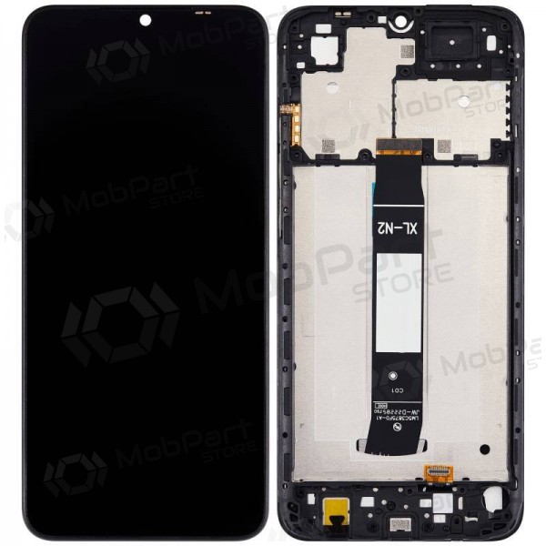 Xiaomi Redmi A1, A1+ ekraan (mustad) (koos raamiga) (originaalne)