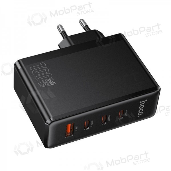 Telefonilaadija Hoco N85 100 W 3x USB-C + USB-A must