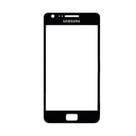 Samsung i9100 Galaxy S2 Ekraani klaas (mustad) (for screen refurbishing)