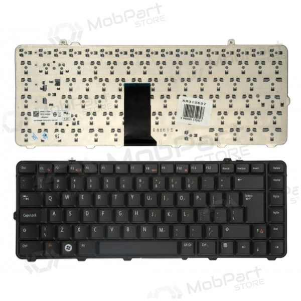 DELL: Studio 15: 1535, 1536, 1537, 1555, 1557, 1558 (UK) klaviatuur DELL: Studio 15: 1535, 1536, 1537, 1555, 1557, 1558 (UK) klaviatuur