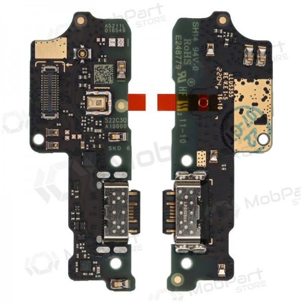 Xiaomi Redmi 10C / Poco C40 laadimispesa ja mikrofoni liides (laadimisliides) - PREMIUM Xiaomi Redmi 10C / Poco C40 laadimispesa ja mikrofoni liides (laadimisliides) - PREMIUM