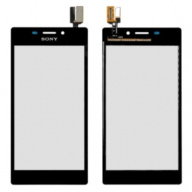 Sony D2302 Xperia M2 Dual / D2303 Xperia M2 / D2305 Xperia M2 / D2306 Xperia M2 liečiamas stikliukas (mustad)