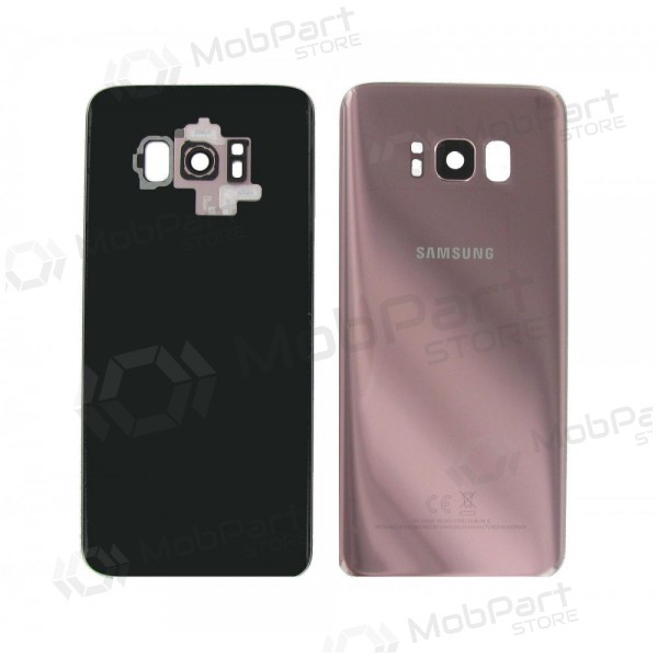 Samsung G955F Galaxy S8 Plus patareipesade kaas (tagakaas) roosi värvi (rose pink) (kasutatud grade B, originaalne)