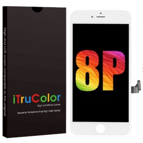 Apple iPhone 8 Plus ekraan (valged) (Premium)
