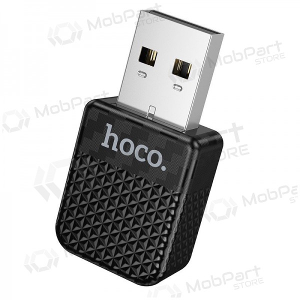 Juodas Hoco HU3 juhtmevaba CarPlay adapter