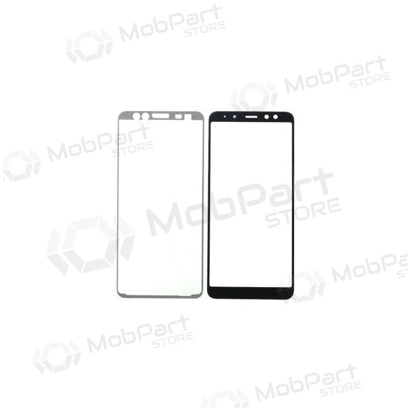 Samsung A530 Galaxy A8 2018 Ekraani klaas (mustad) (for screen refurbishing)