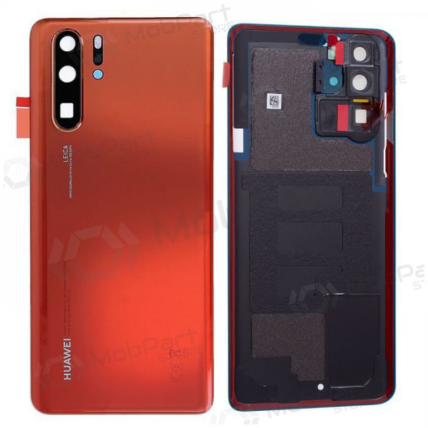 Huawei P30 Pro patareipesade kaas (tagakaas) punane (Amber Sunrise) (kasutatud grade B, originaalne)