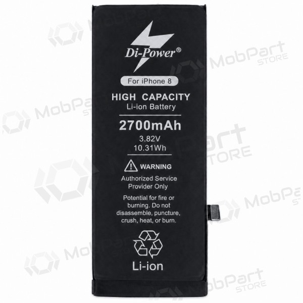 Apple iPhone 8 aku, Di-Power 2700 mAh (suurendatud mahutavusega)