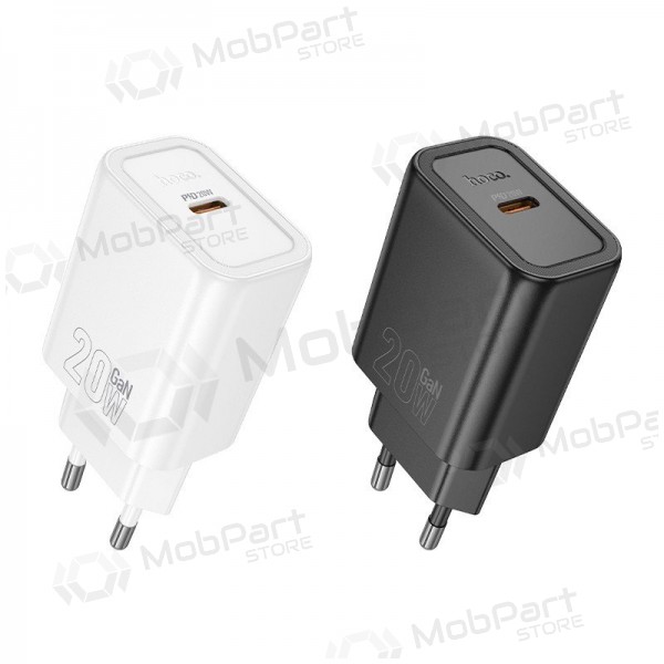 Telefonilaadija Hoco N60 20 W GaN USB-C must