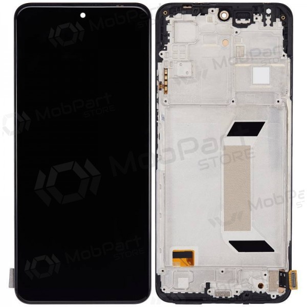 Xiaomi Redmi Note 12 5G, Poco X5 5G ekraan (must) (raamiga) (OLED)