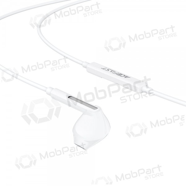 Juhtmega kõrvaklapid Acefast L14 USB-C valged