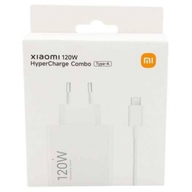 Laadija originaal Xiaomi (BHR9462EU) 120W + type-c kaabel valge koos pakendiga.