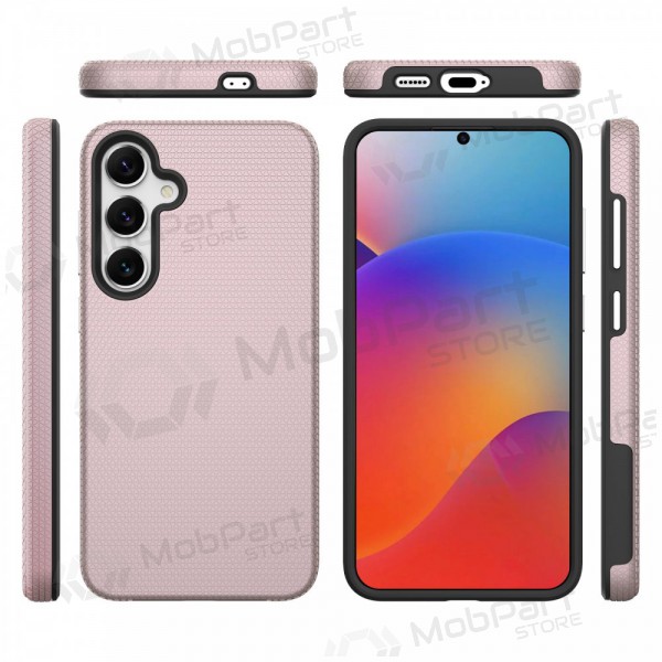 Ümbris Perfectionists Triangle Case Samsung A266 A26 5G rožinio aukso Ümbris Perfectionists Triangle Case Samsung A266 A26 5G rožinio aukso