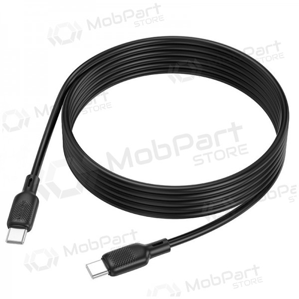USB kaabel Borofone BX113 60W USB-C to USB-C 2.0m mustad