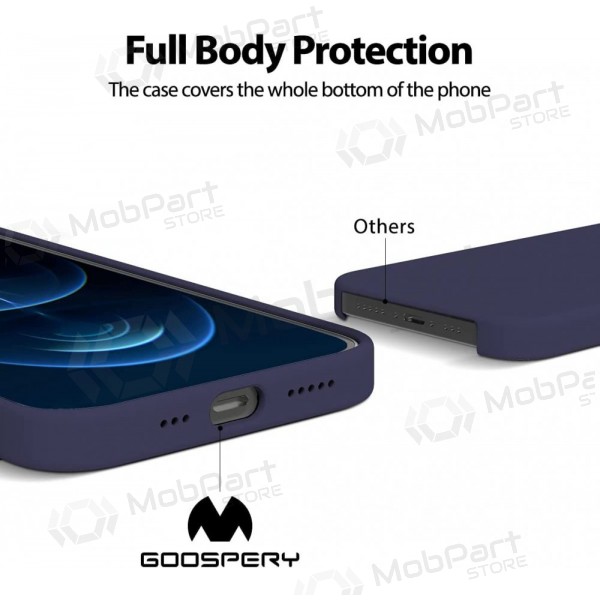 Samsung Galaxy S26 Ultra ümbris Mercury - Pure Magsafe Silicon Case (tumesinine)