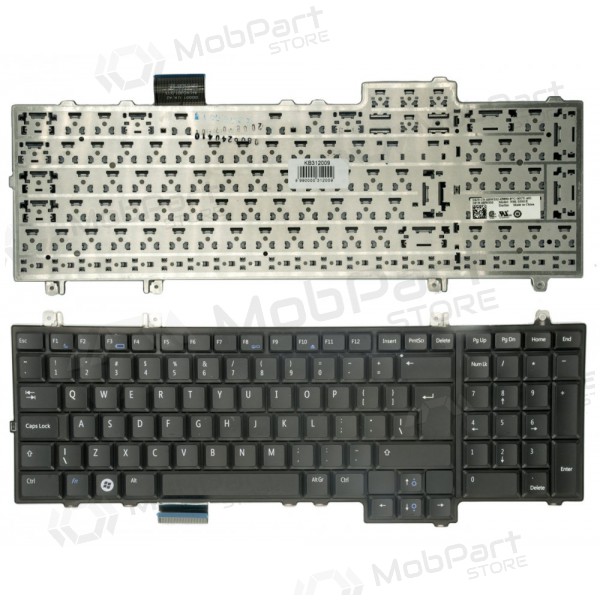 DELL: Studio 1735, 1736, UK klaviatuur DELL: Studio 1735, 1736, UK klaviatuur