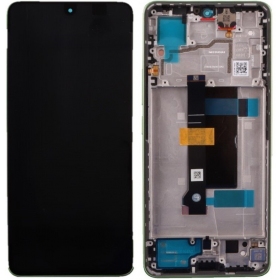 Xiaomi Redmi Note 13 Pro 5G ekraan (heleroheline) (koos raamiga) (originaalne)