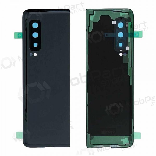 Samsung F900 / F907 Galaxy Fold patareipesade kaas (tagakaas) (mustad) (kasutatud grade B, originaalne)