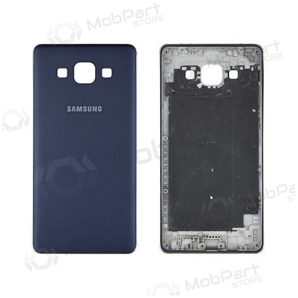 Samsung A500 Galaxy A5 patareipesade kaas (tagakaas) (sinised / mustad) (kasutatud grade C, originaalne)