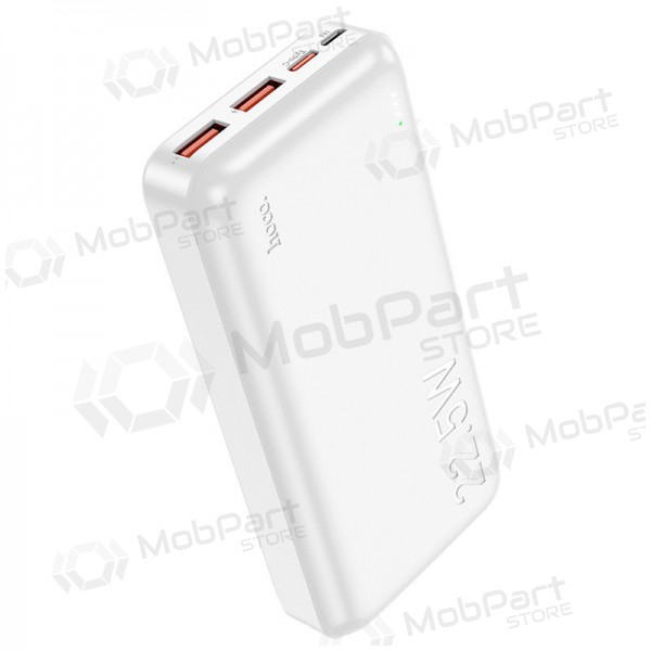 Väline patarei / aku Power Bank Hoco J101A PD 20W+Quick Charge 3.0 22.5W 20000mAh valge