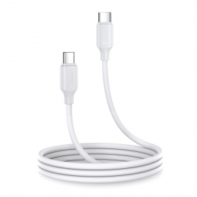 USB kaabel Joyroom S-CC060A9 Type-C to Type-C 60W 1.0m valged