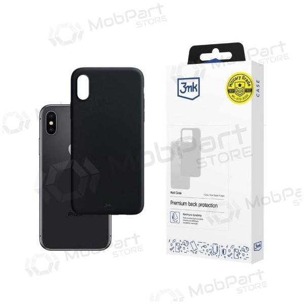 Samsung Galaxy A27 ümbris - 3MK Matt Case - must