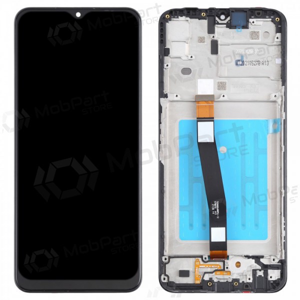 Samsung Galaxy A22 5G ekraan (mustad) (koos raamiga) (originaalne) Samsung Galaxy A22 5G ekraan (mustad) (koos raamiga) (originaalne)