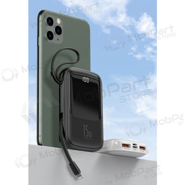 Väline patarei / aku Power Bank Baseus Q Pow With Type-C Cable 10000mAh must PPQD-A01