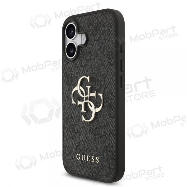 Apple iPhone 17 ümbris - Guess PU 4G Metal Logo (hall)