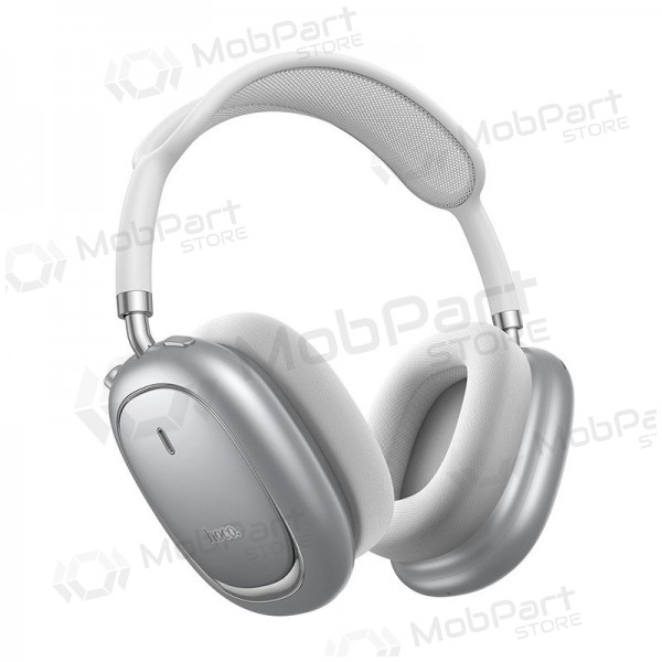Juhtmevabad kõrvaklapid mikrofoniga Hoco W68 ANC Bluetooth hõbedased