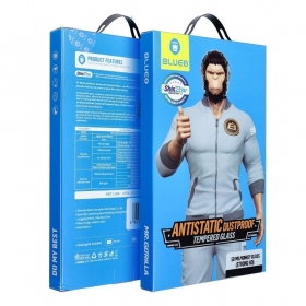 LCD apsauginis stikliukas 5D Mr. Monkey Glass (Strong Lite) Samsung S938 S25 Ultra mustad