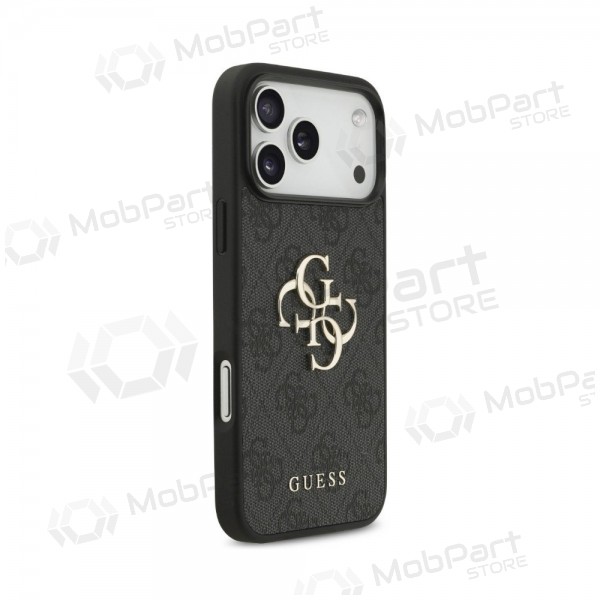 Apple iPhone 18 Pro Max ümbris - Guess PU 4G Metal Logo (hall)