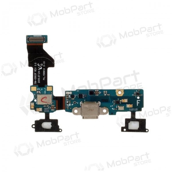 Samsung G903F Galaxy S5 Neo laadimispesa ja mikrofoni liides (laadimisliides) (kasutatud, originaalne)