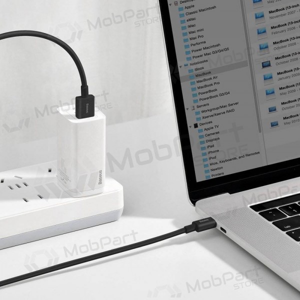 USB kaabel Baseus Superior iš USB į Type-C 66W 2.0m mustad CATYS-A01