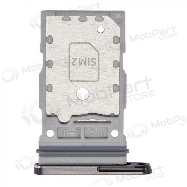 Samsung S918 Galaxy S23 Ultra Dual SIM kaardi hoidja (mustad) (service pack) (originaalne)